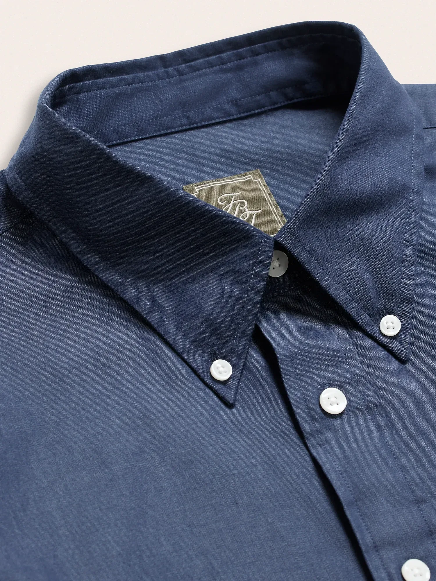 Indigo Oxford Shirt