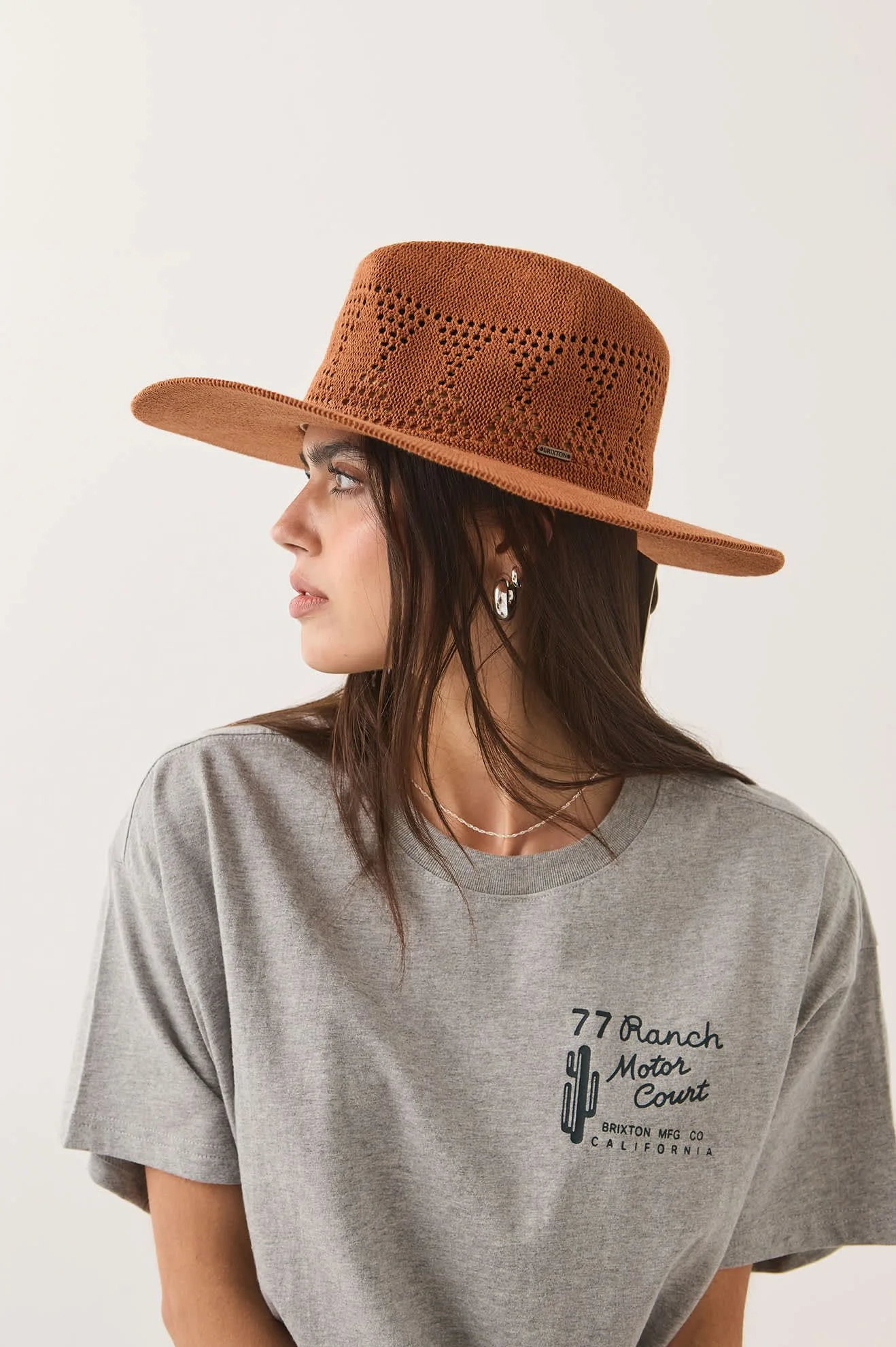 Sophia Knit Packable Hat – Caramel