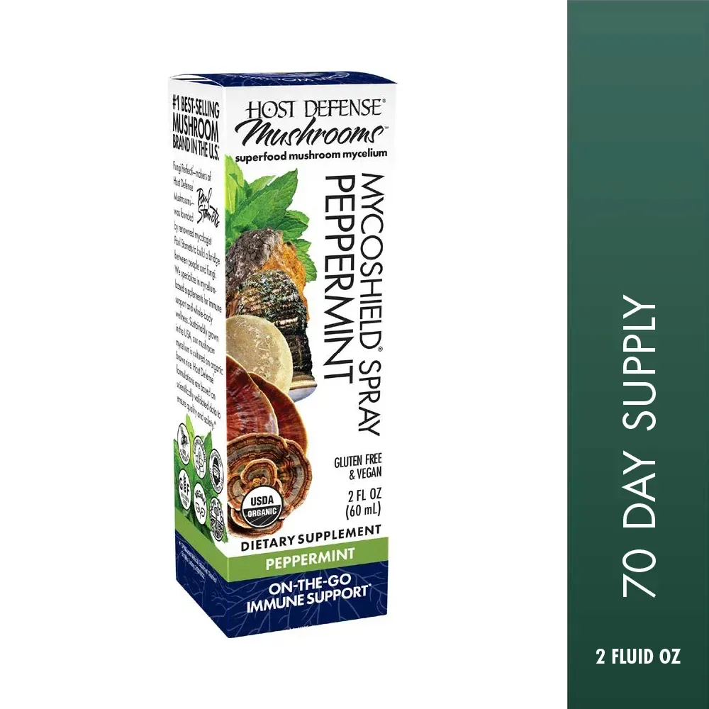 MycoShield® Peppermint Throat Spray