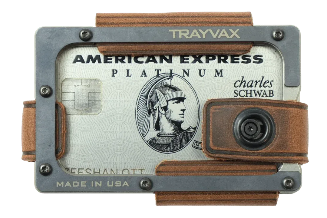 Contour Lite Wallet – Titanium Mississippi Mud