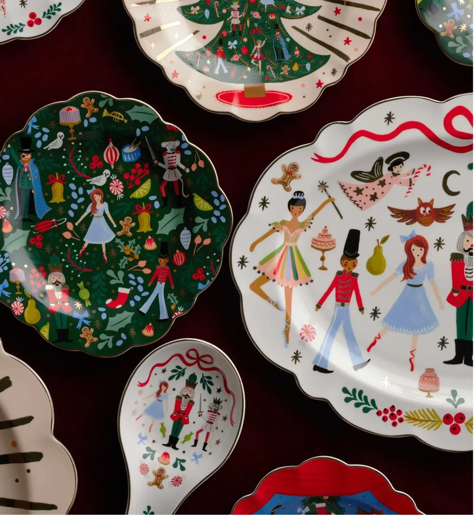 Large Porcelain Serving Platter – Nutcracker