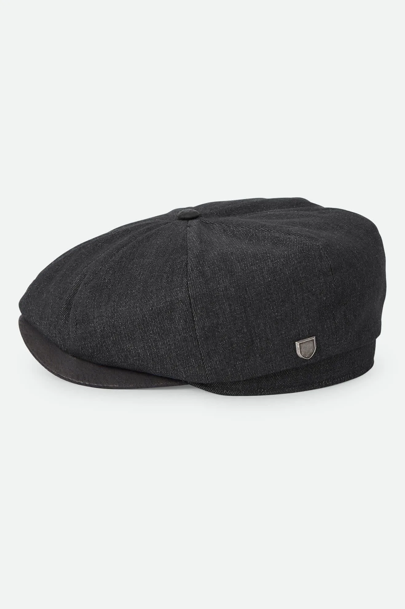 Brood Baggy Flannel Snap Cap – Black Denim/Black
