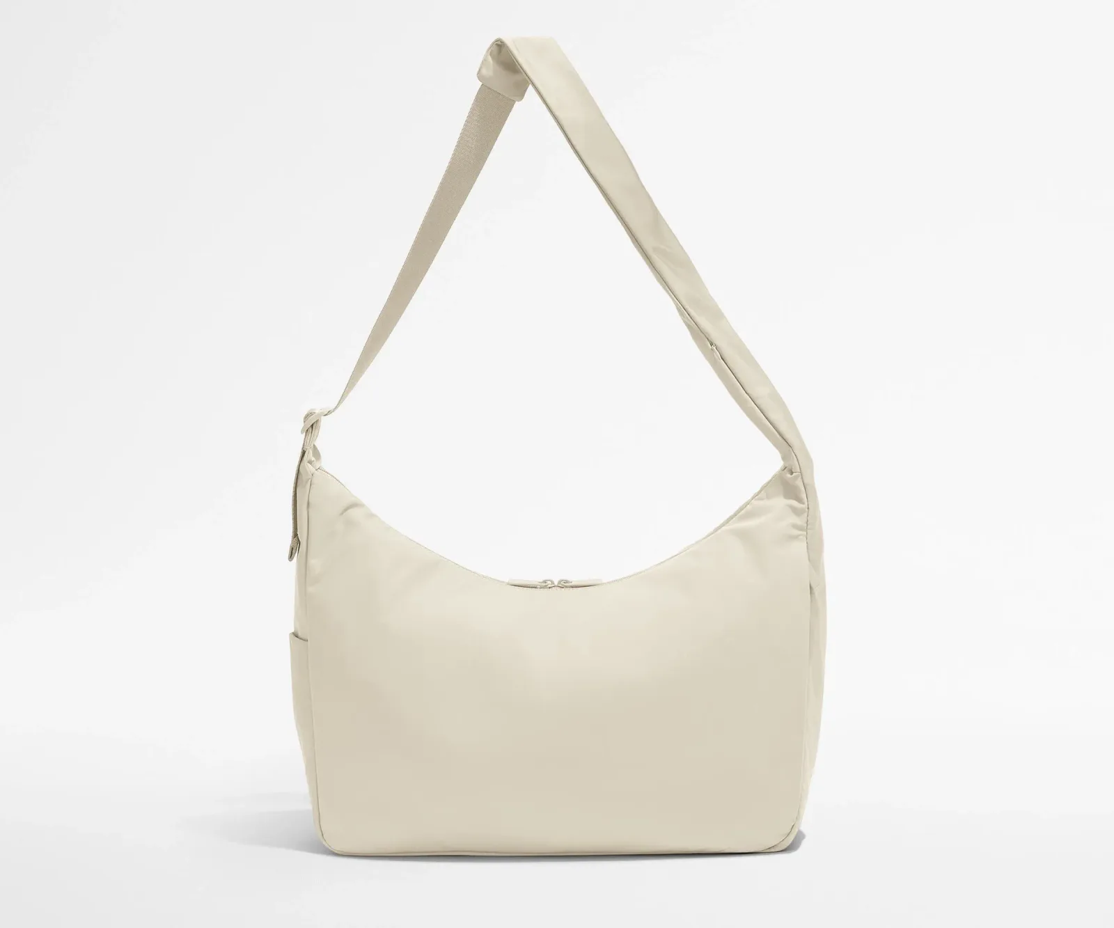 Large Featherlight Crossbody in Salt White