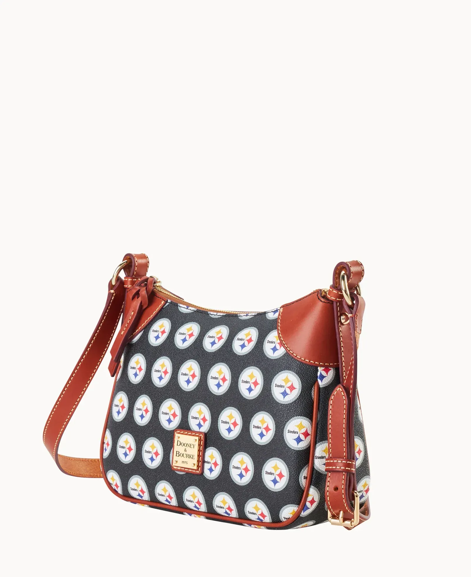 NFL Steelers Crossbody Hobo 22