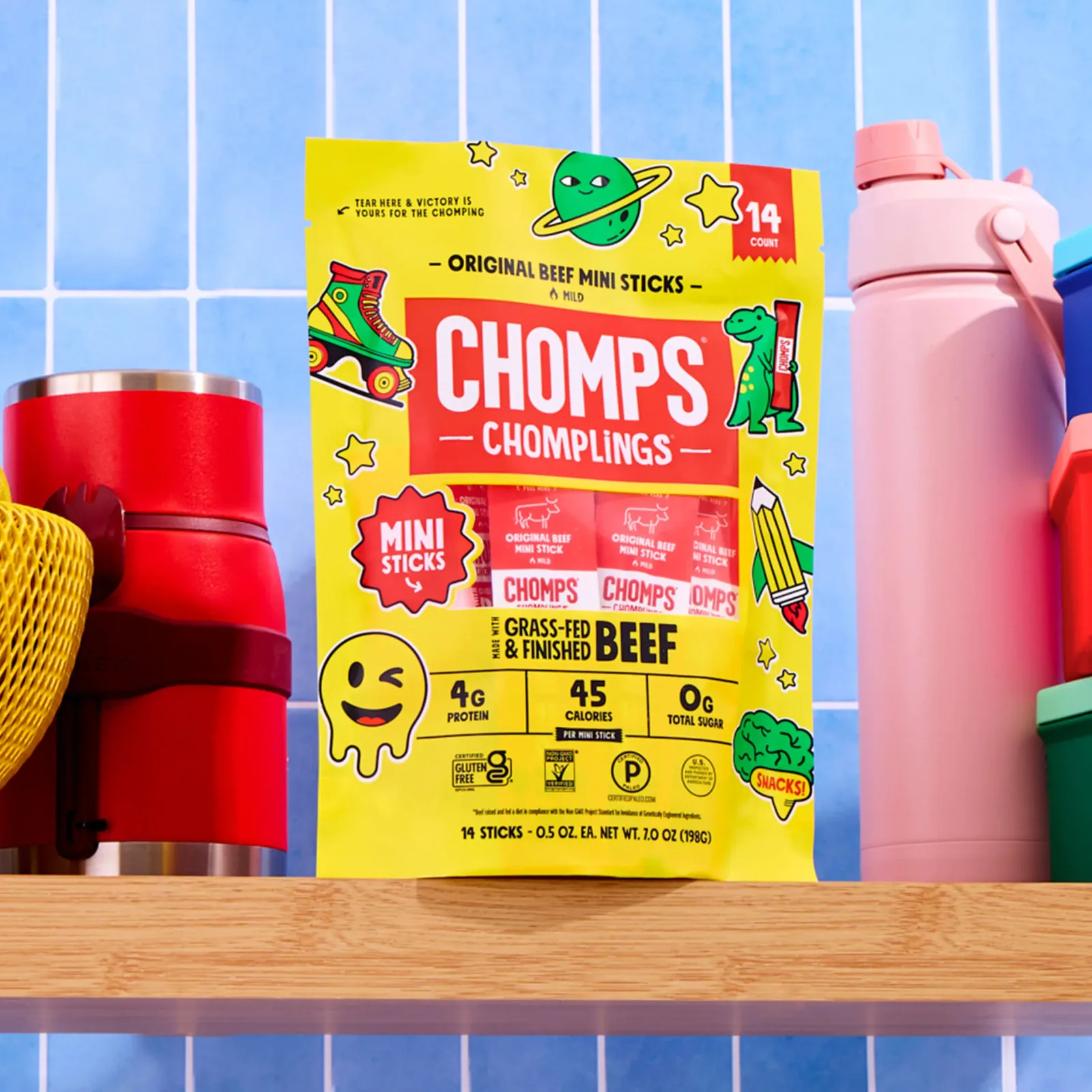 Original Beef Chomplings School Pack