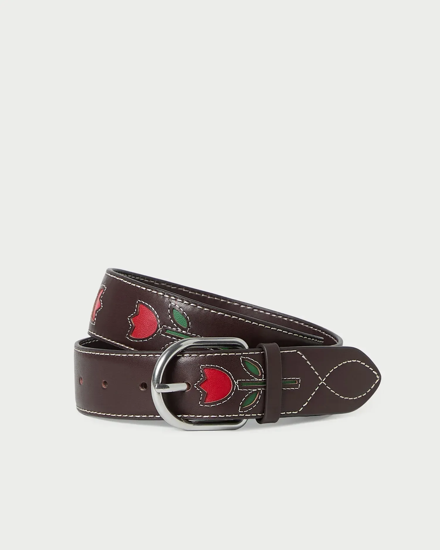 Gage Espresso Western Belt