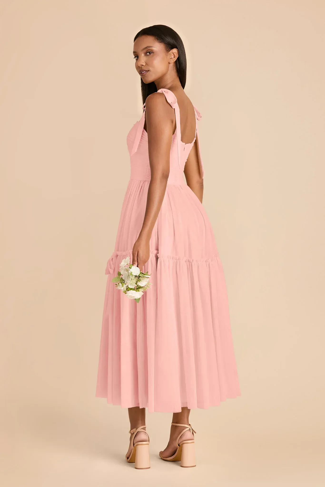 Ariella Tulle Dress – Bubblegum Pink
