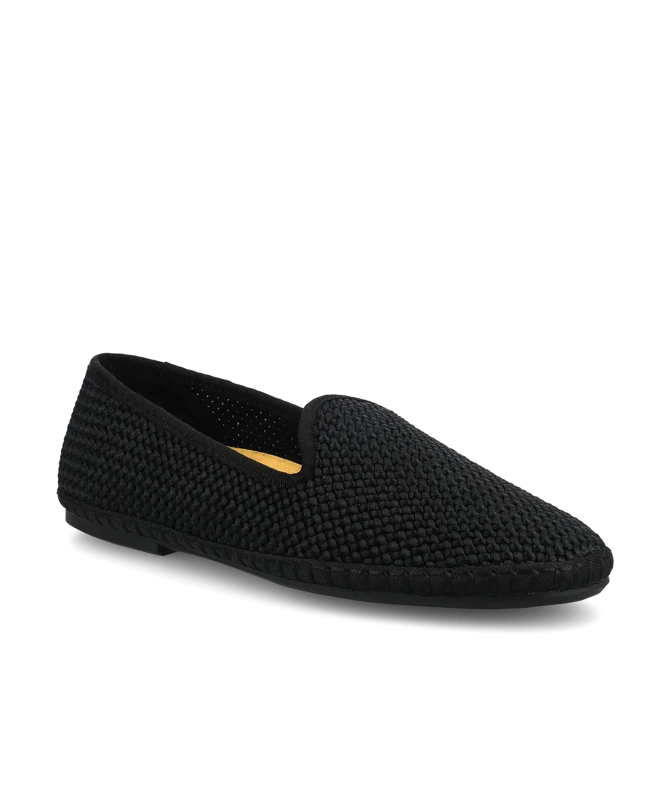The Heron – Black Woven Satin