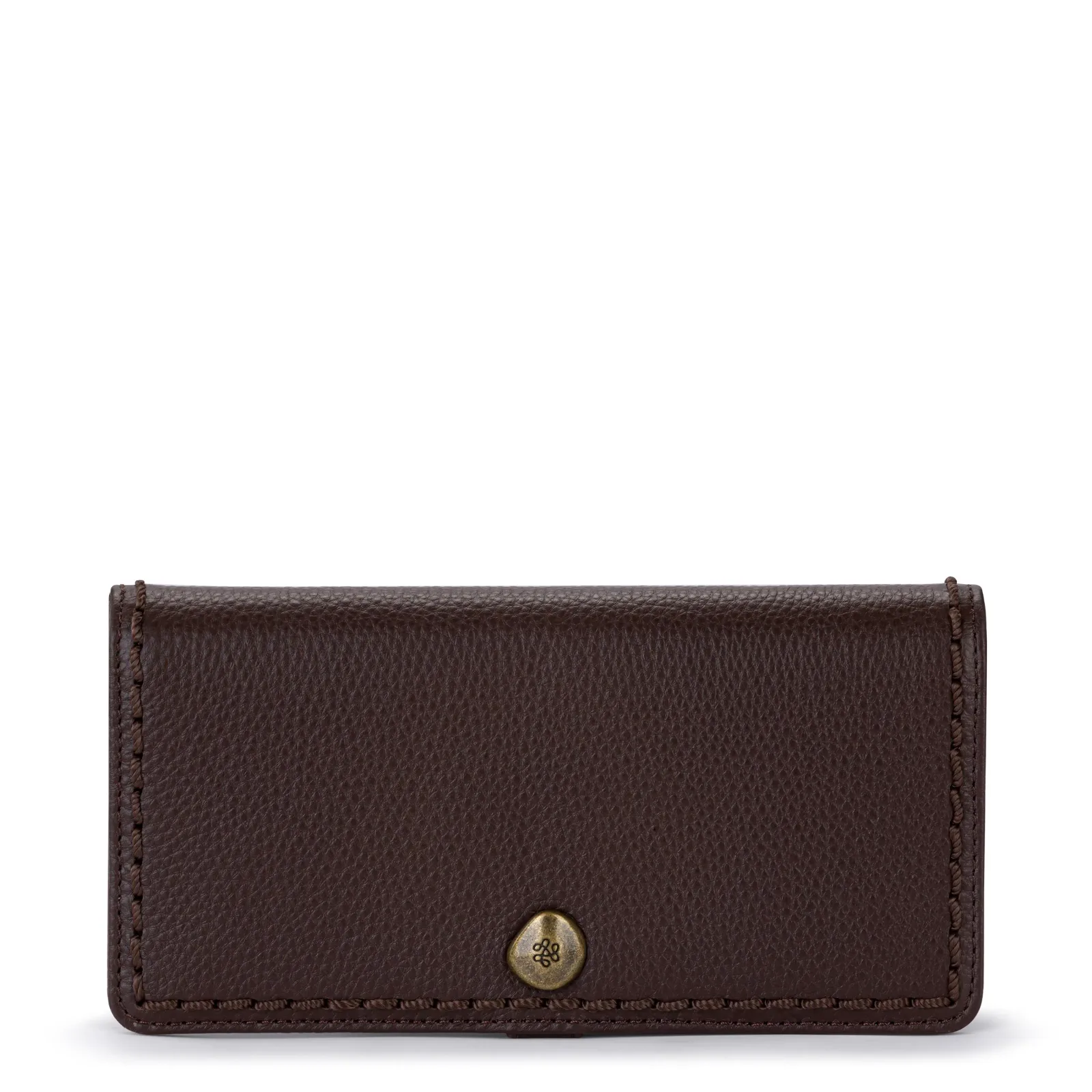 Mira Large Wallet – Leather – Mahogany