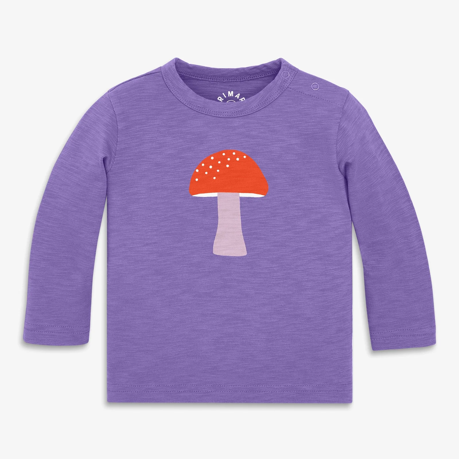 Baby long sleeve mushroom tee