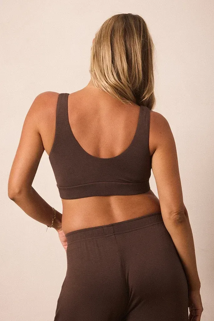 Cacao Nursing Bralette