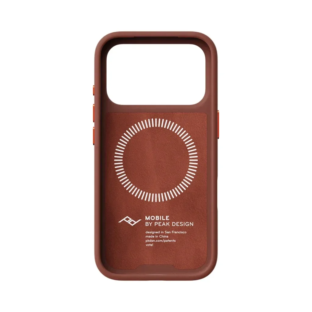 SlimLink Case – iPhone 18 Pro – Redwood Clarino
