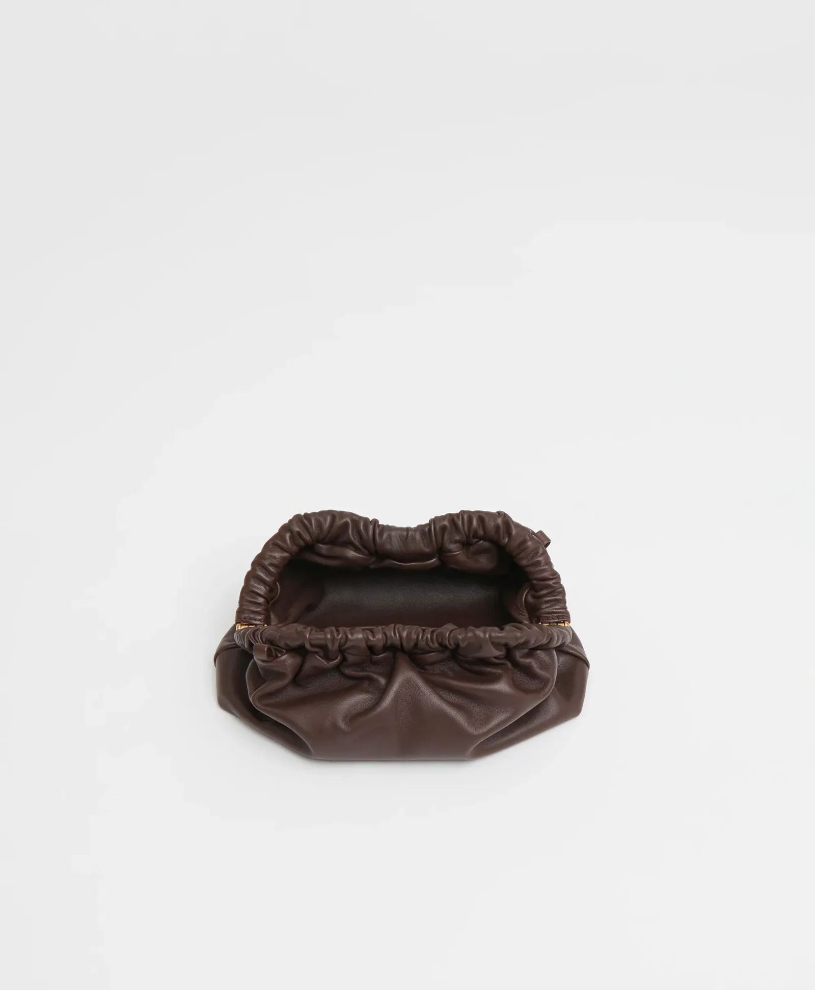Mini Cloud Clutch – Chocolate