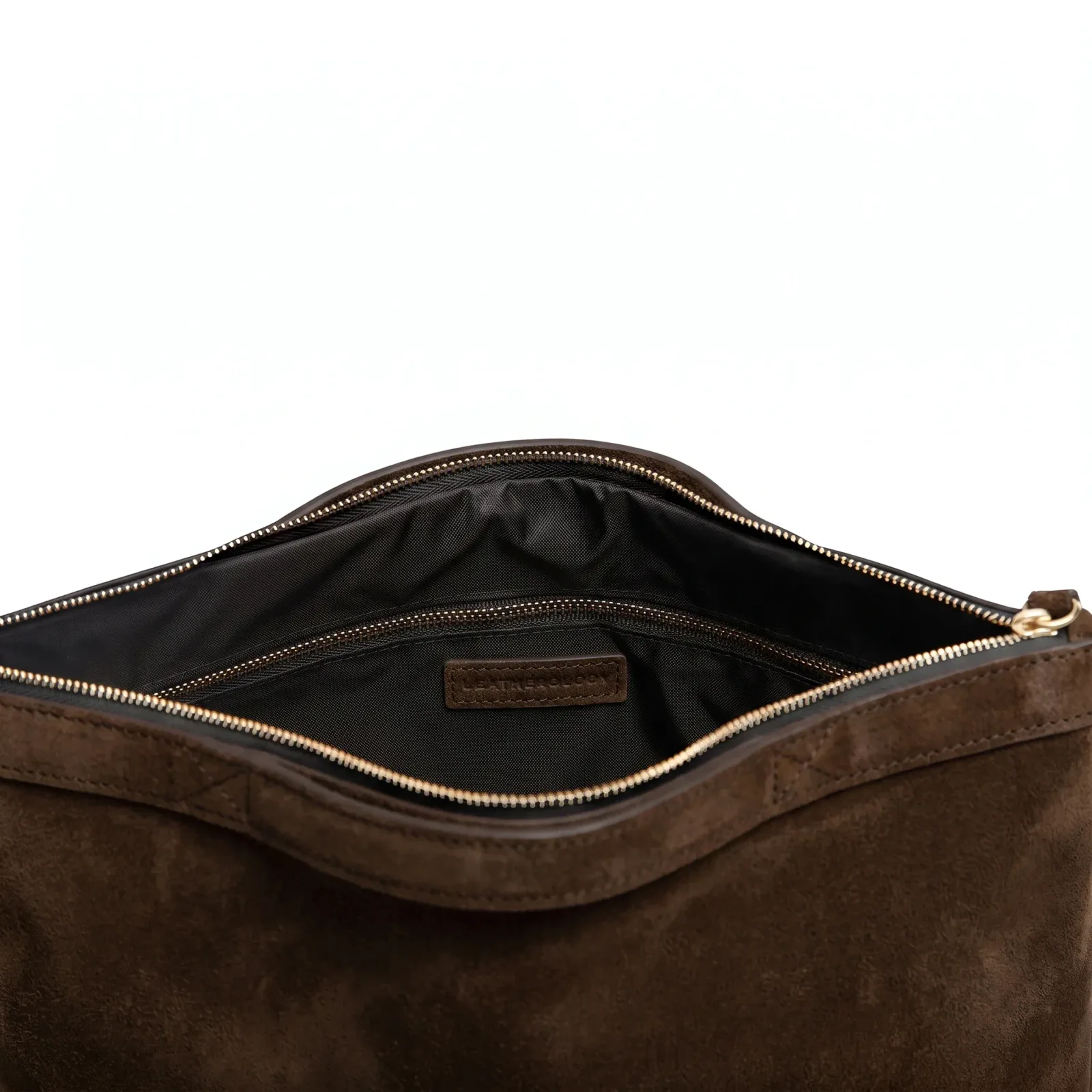 Mahjong Tile Pouch Tobacco Suede