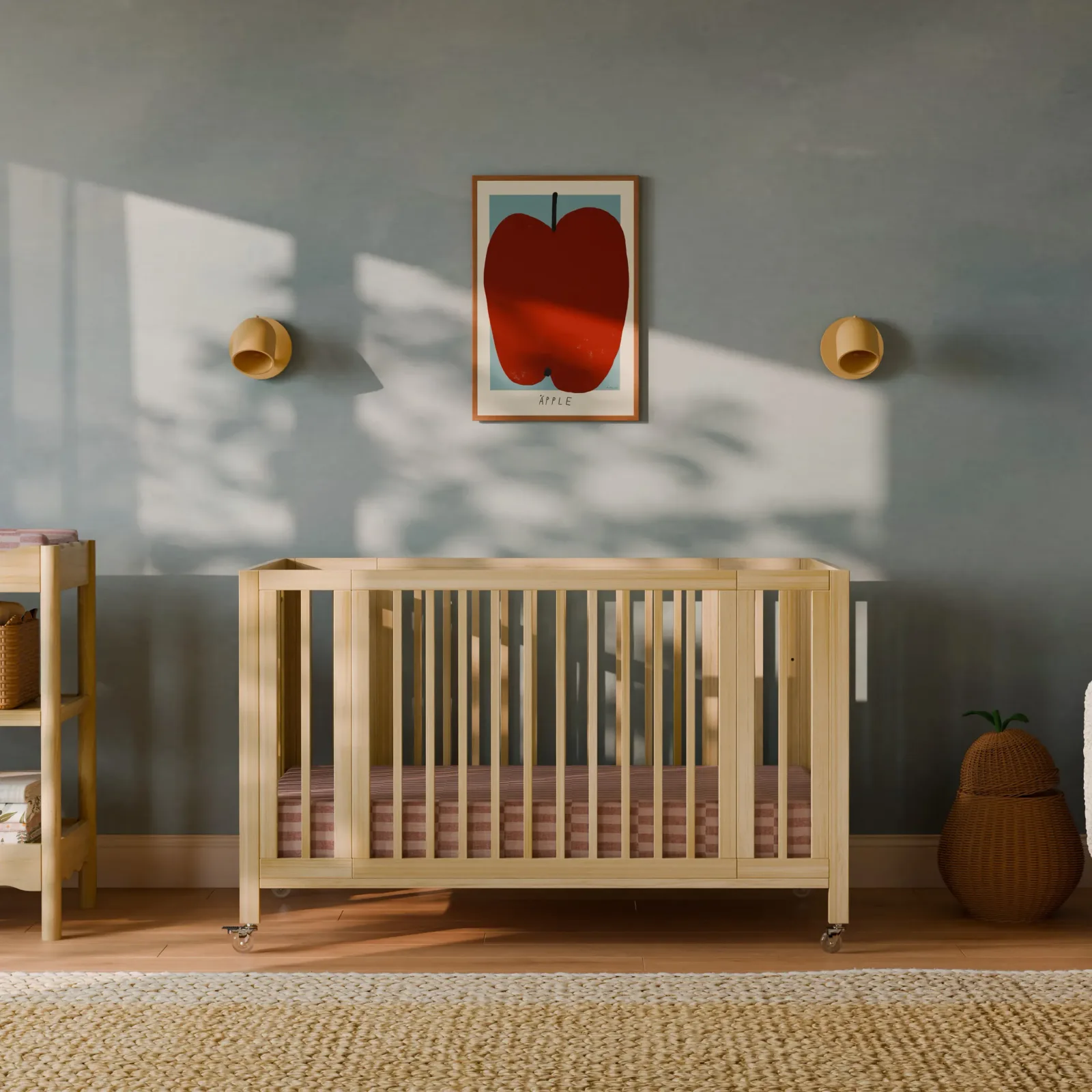 Rolli 9-in-1 Convertible All-Stages® Crib with Bassinet & Toddler Bed Conversion Kits – Retail Exclusive