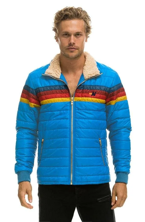 4 Stripe Jacket – Blue Cina