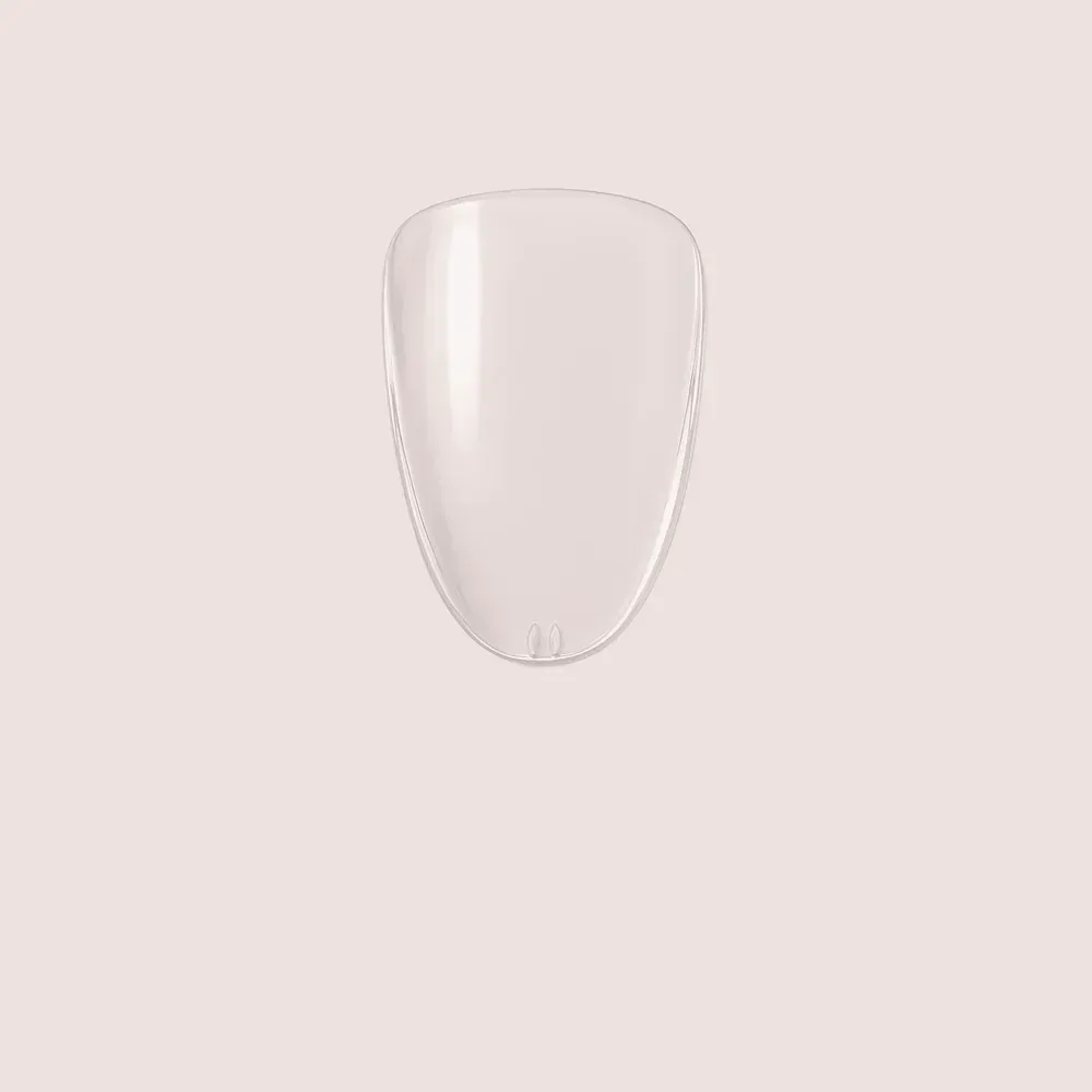 Size 00 Full Cover Almond Short Tips, 50 count