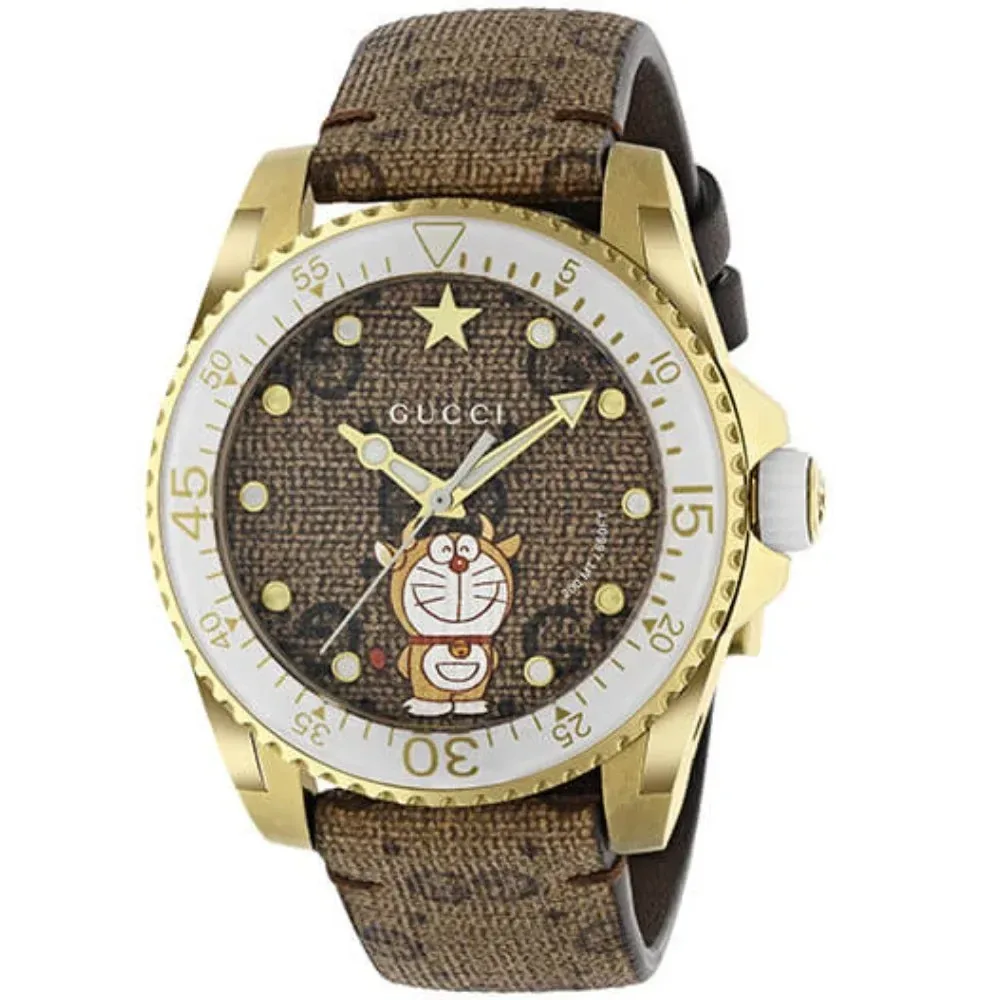 Gucci YA1363340 Doraemon Collaboration Unisex Watch
