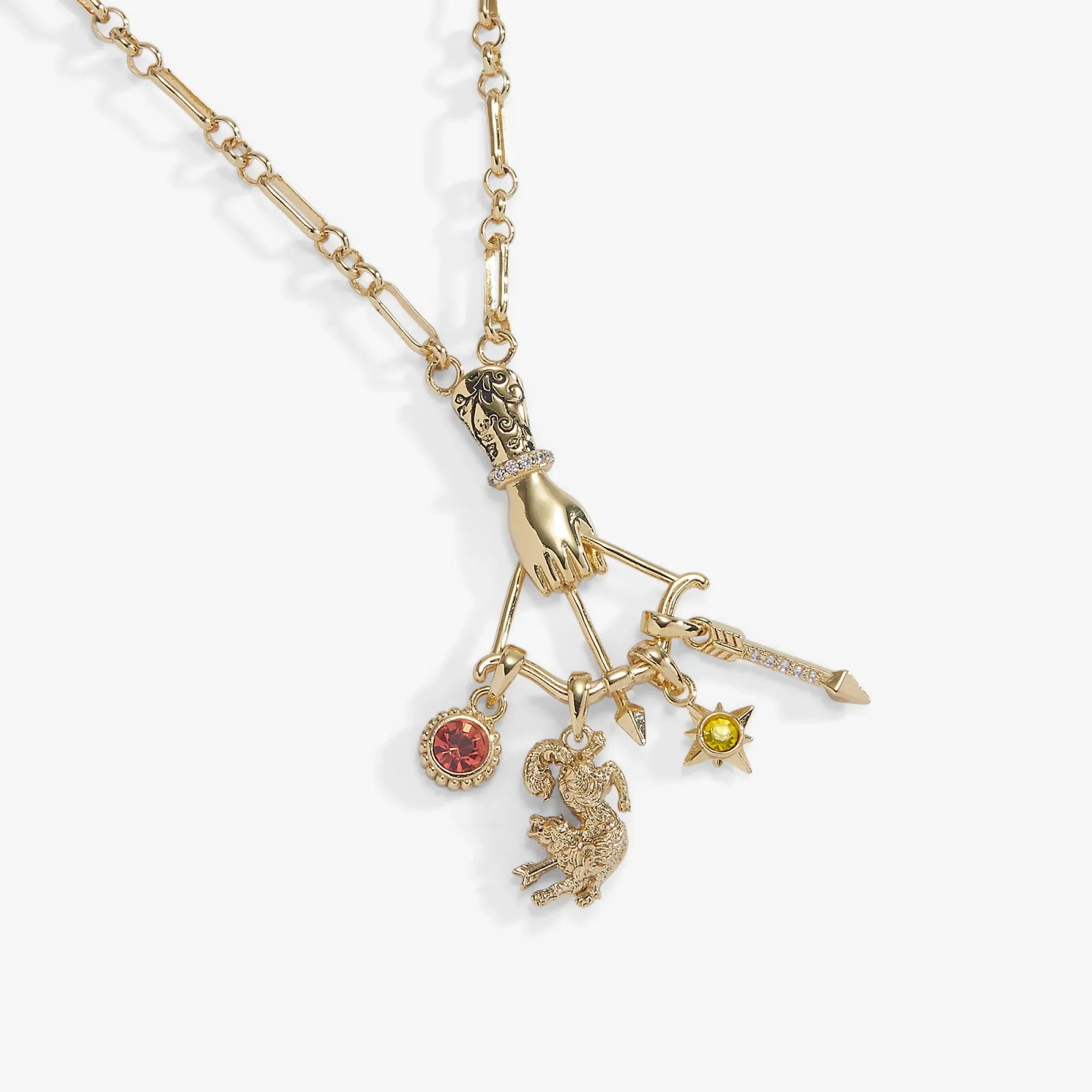 A Court of Thorns and Roses Ash Wood Arrow Necklace
