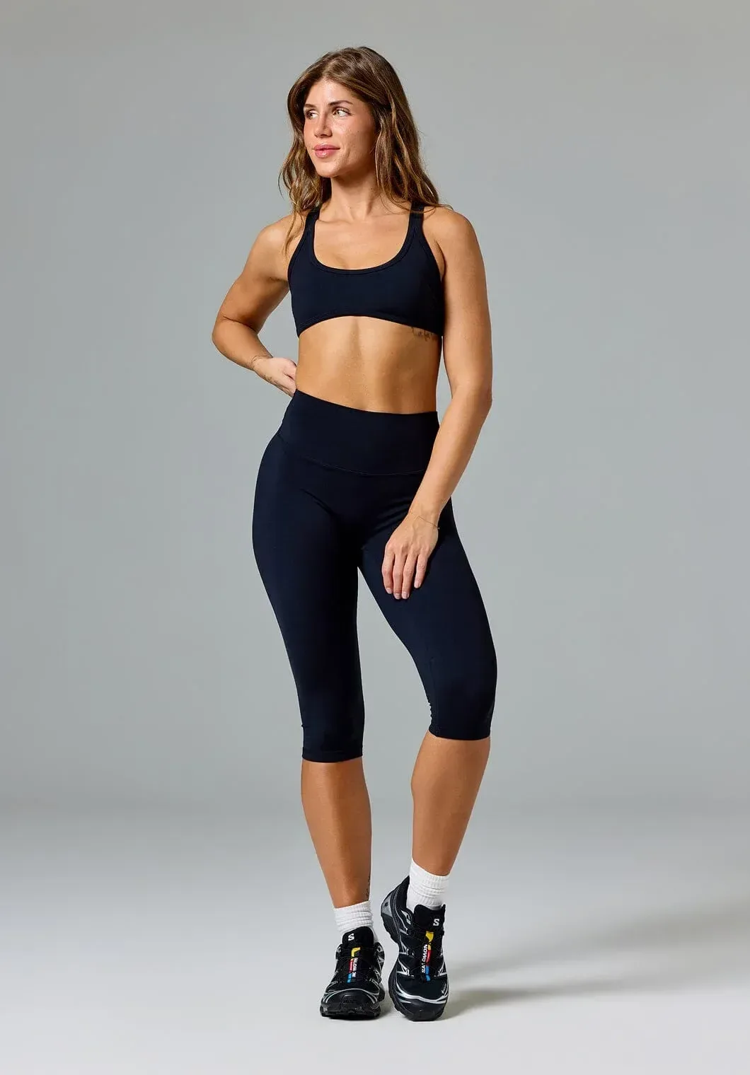 FormLux™ Original Sculptseam® Plus High-Rise Capri Black Onyx