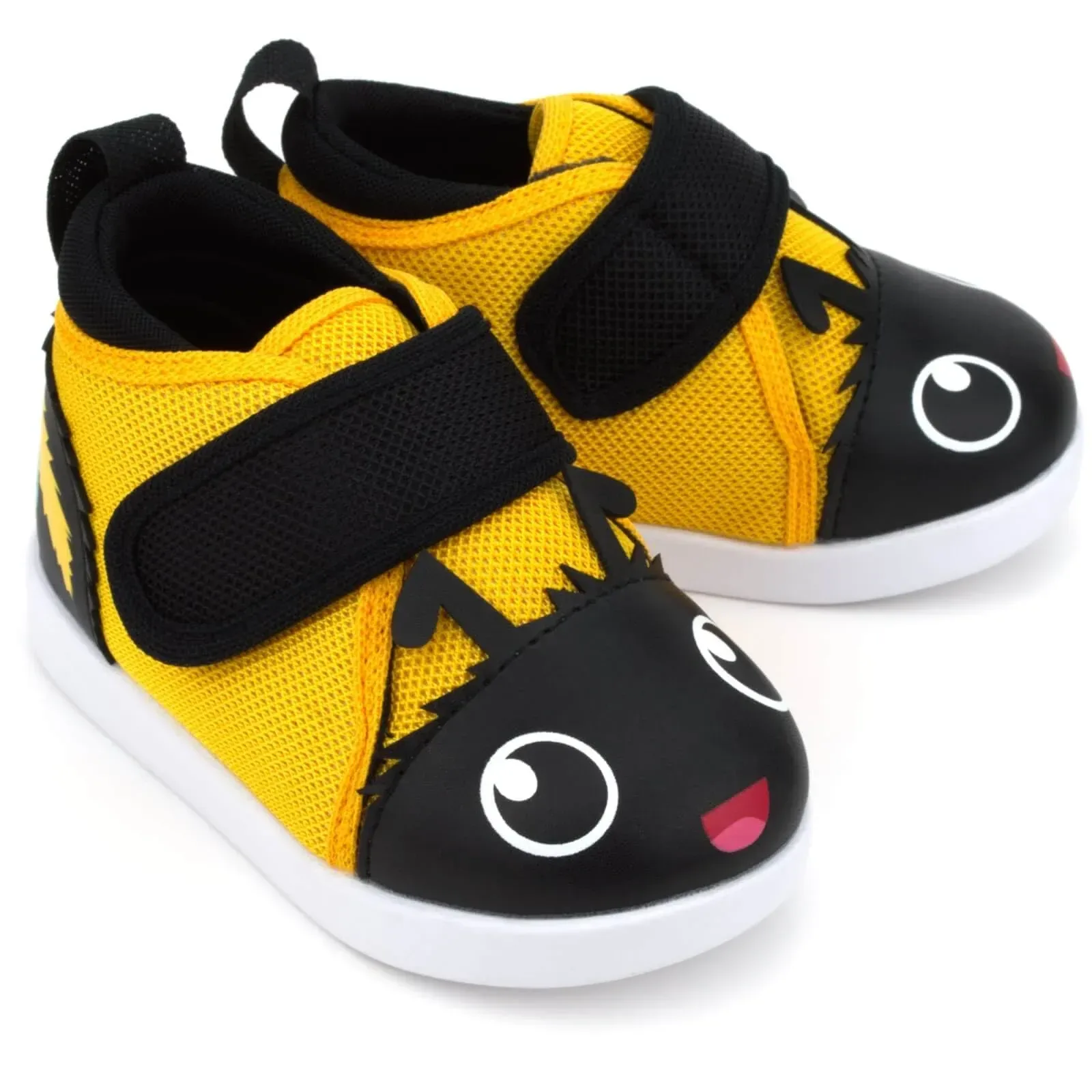 Bee Squeaky Toddler Shoes for Boys and Girls V2 – Black/Yellow