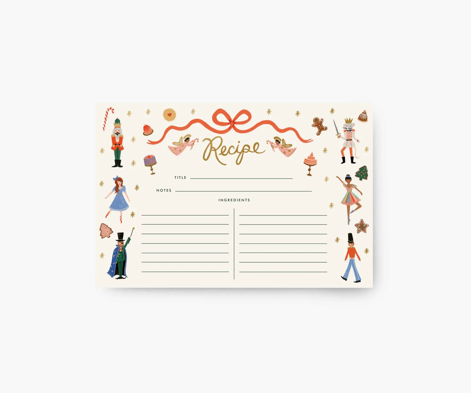 Recipe Cards – Nutcracker Sweets