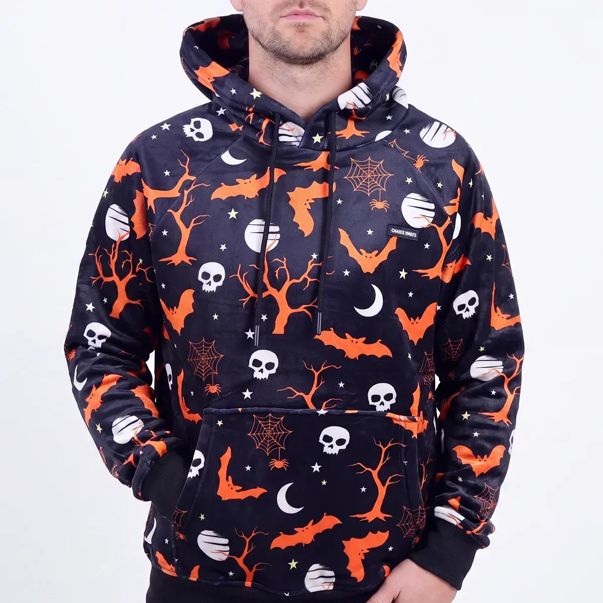 Halloween Human Hoodie – Black