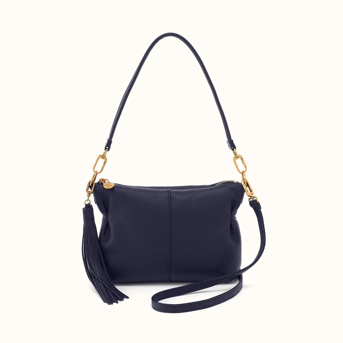 Kori Crossbody Shoulder In Pebbled Leather – Ink Navy