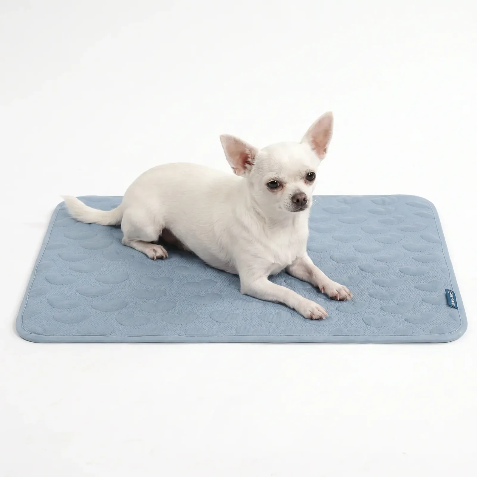 Frostcore™ Cooling Mat – Hearts Ash Blue