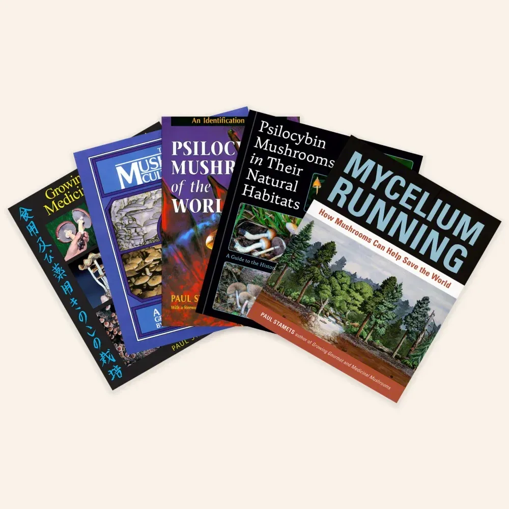 Special Price for 5 of Paul Stamets' Books