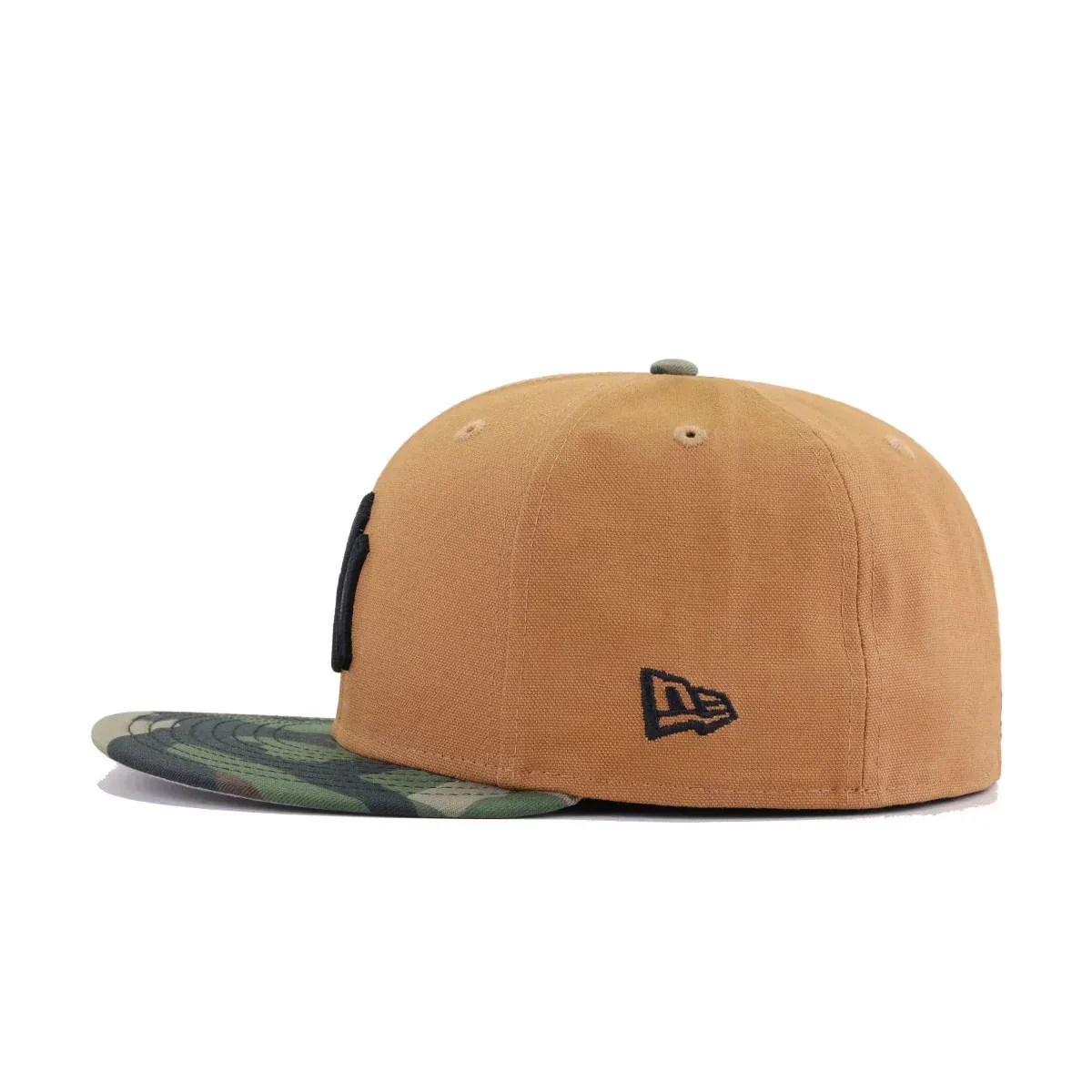 New York Yankees Light Bronze Cotton Canvas Woodland Camouflage New Era 59Fifty Fitted