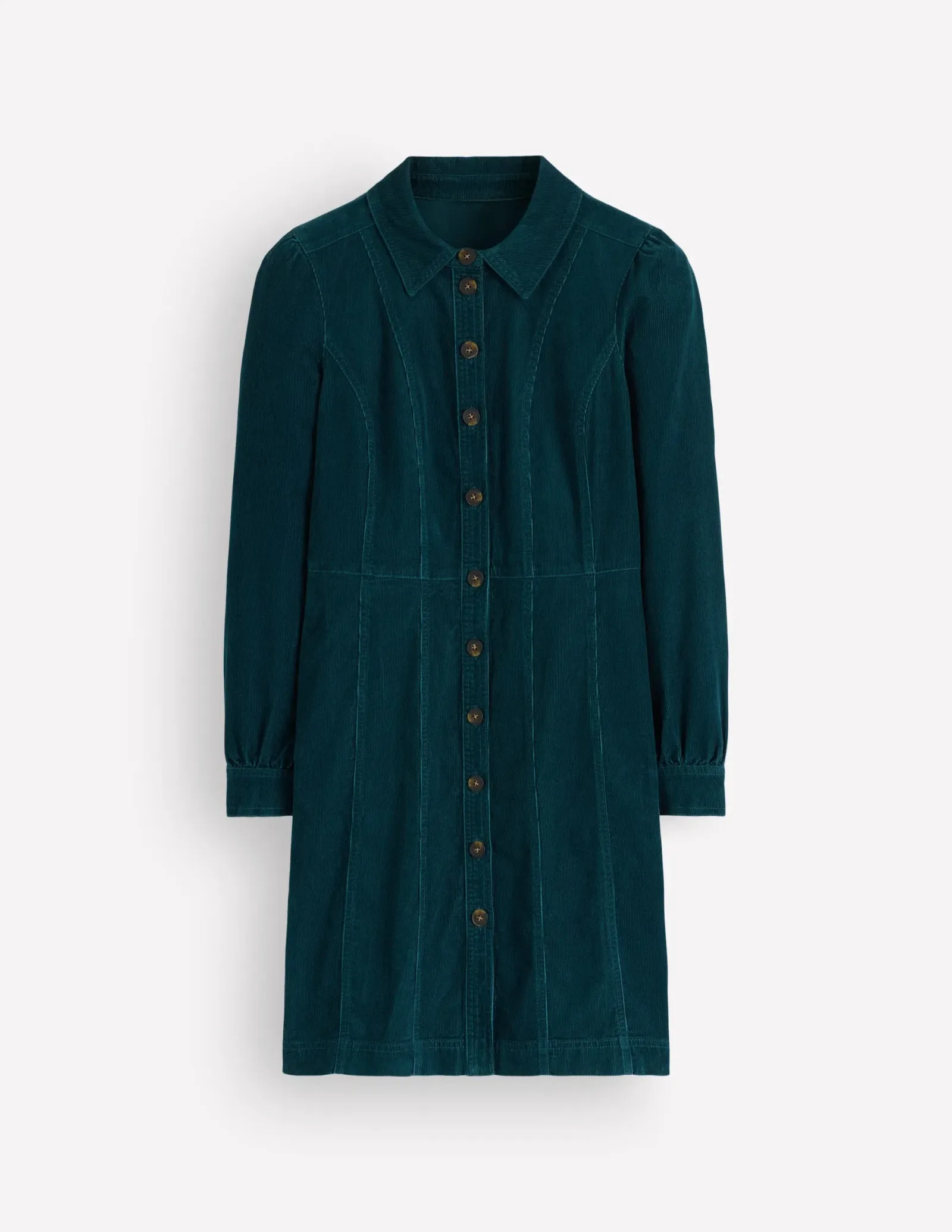 Rhoda Cord Short Dress-Teal Ocean