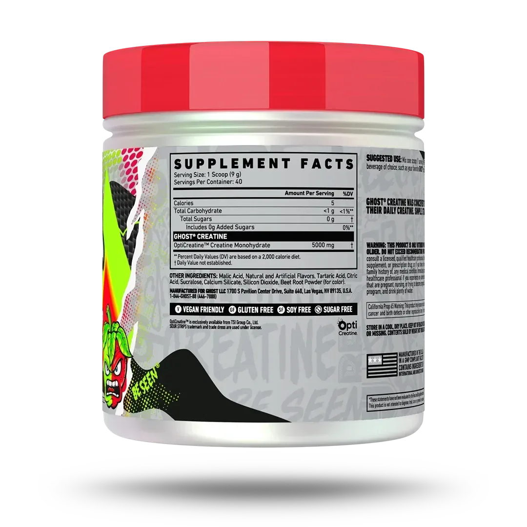 GHOST® CREATINE x SOUR STRIPS® – APPLEBERRY