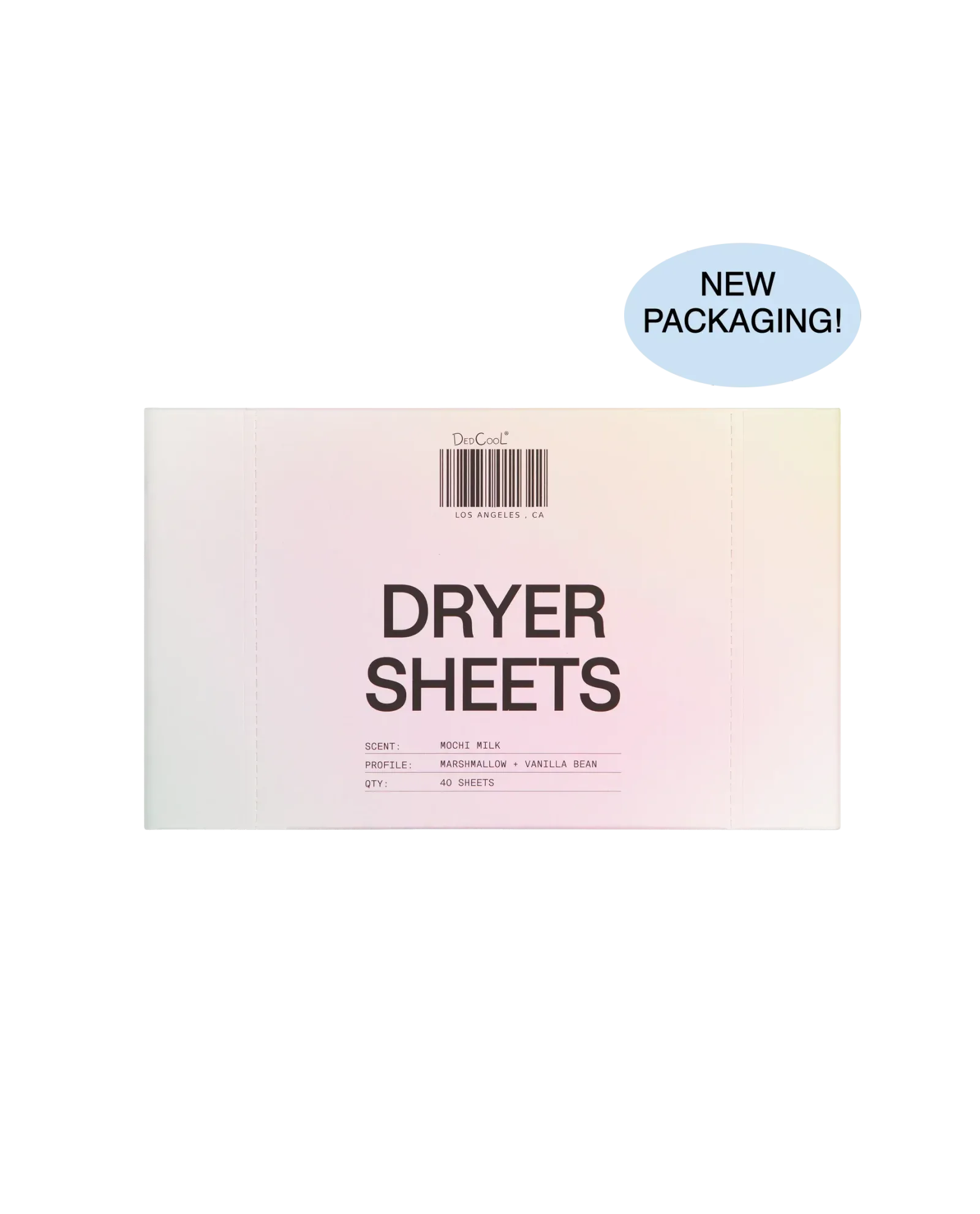 Dryer Sheets in Mochi Milk
