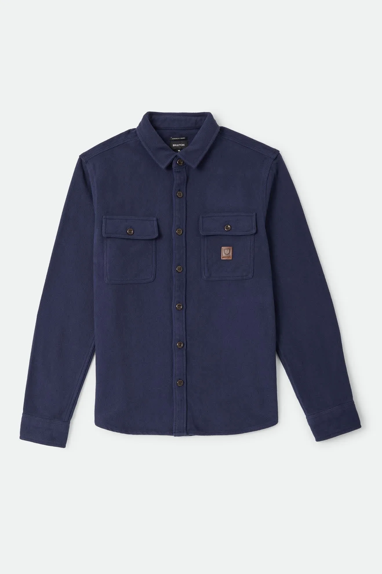 Bowery Heavyweight Flannel – Washed Navy