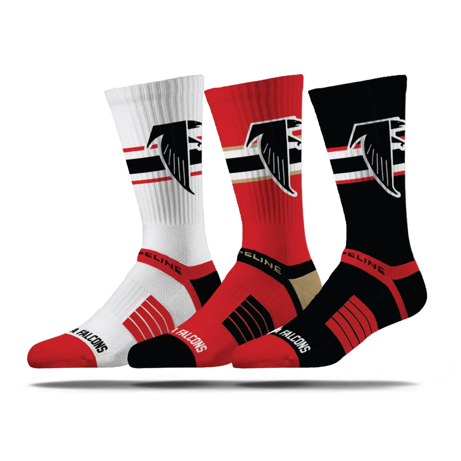 NFL 3 Pack – NFL Retro – Premium Crew Knit