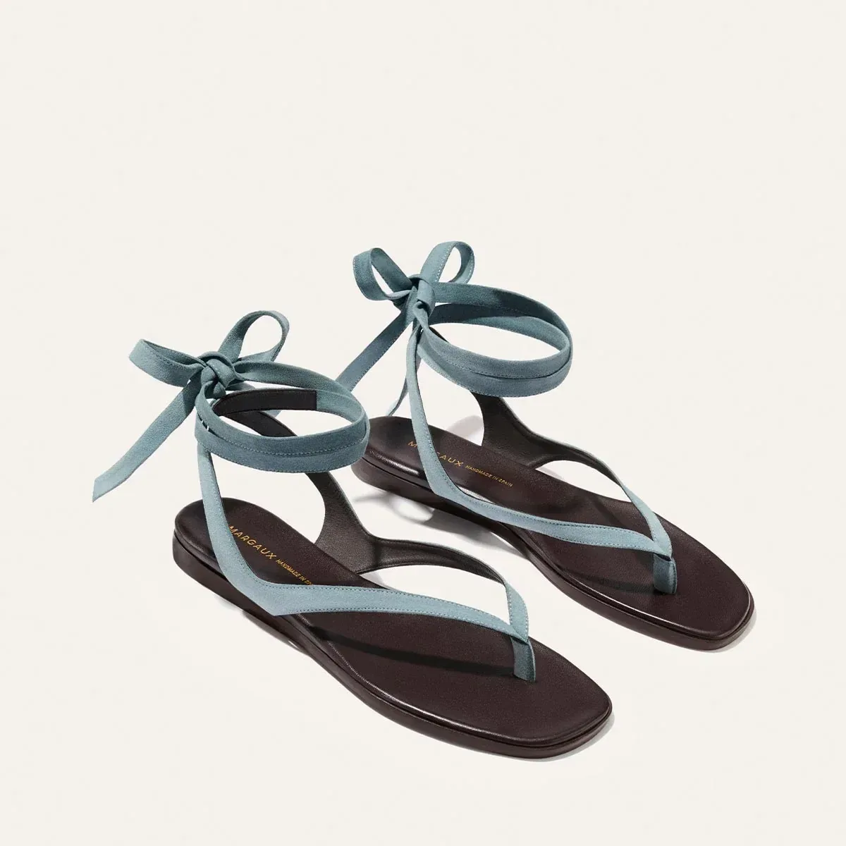 The Palermo Wrap Sandal – Ocean Suede
