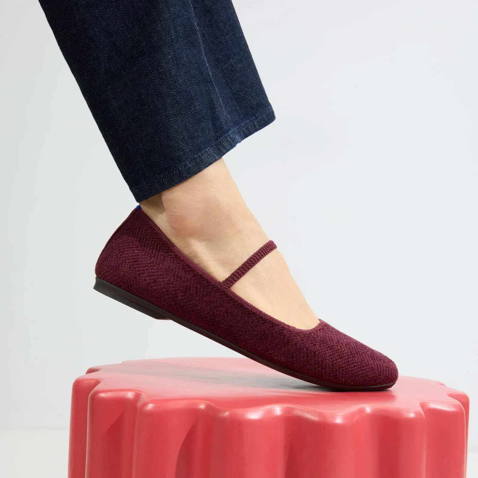 The Max Square Mary Jane – ReVelvet™ Syrah