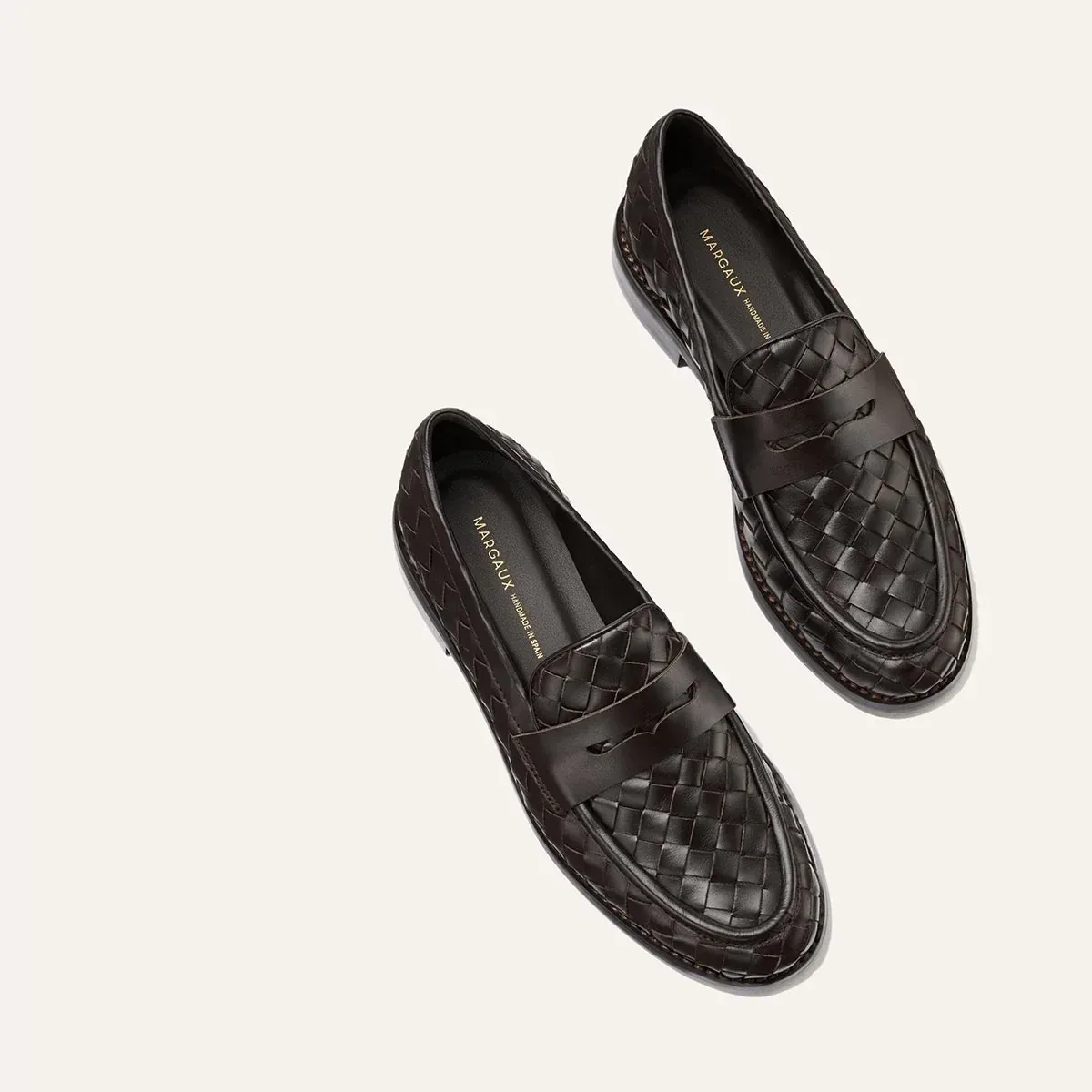The Marlowe Loafer – Brown Woven Pasado Calf