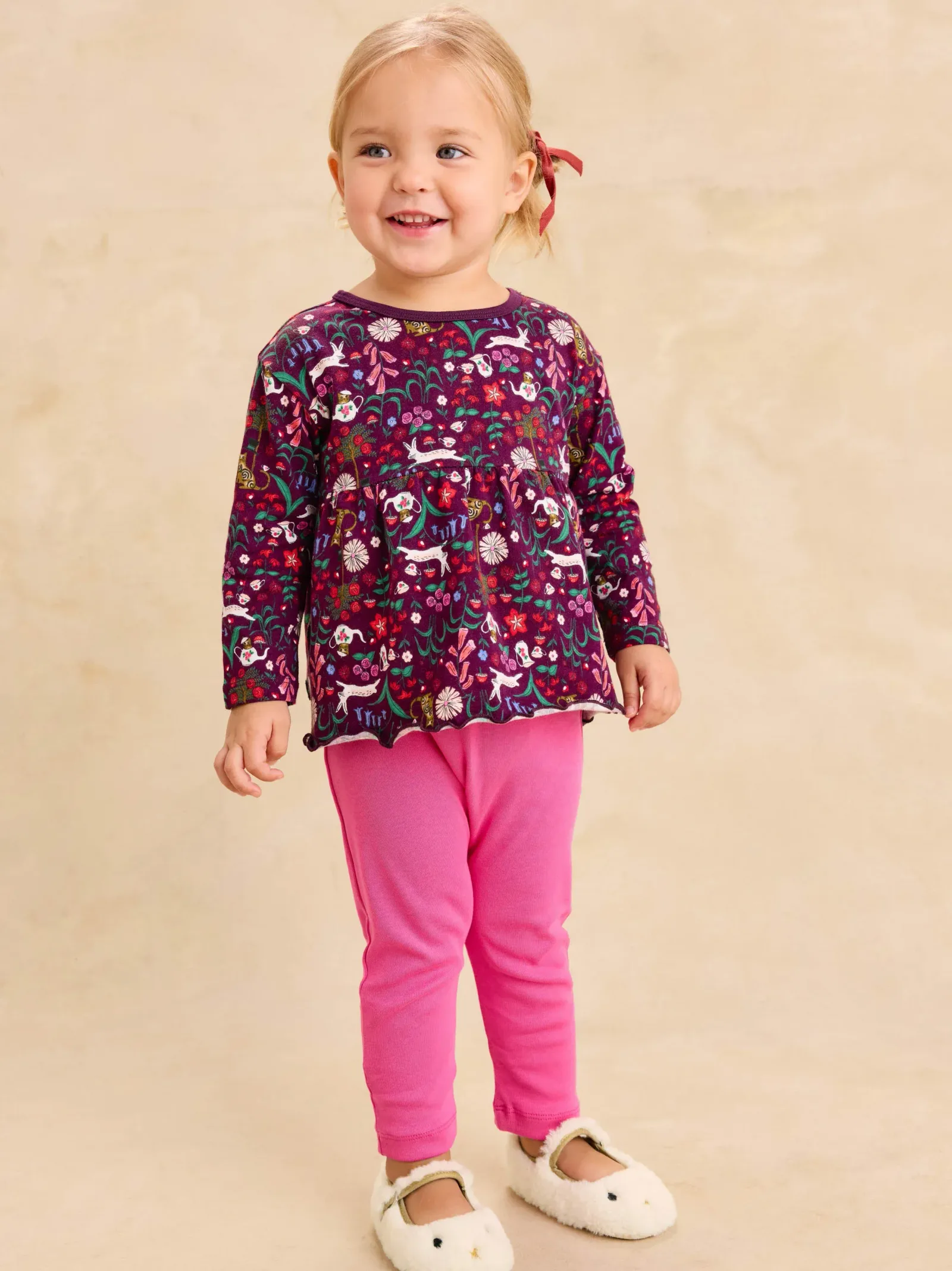 Peplum Two Piece Baby Set