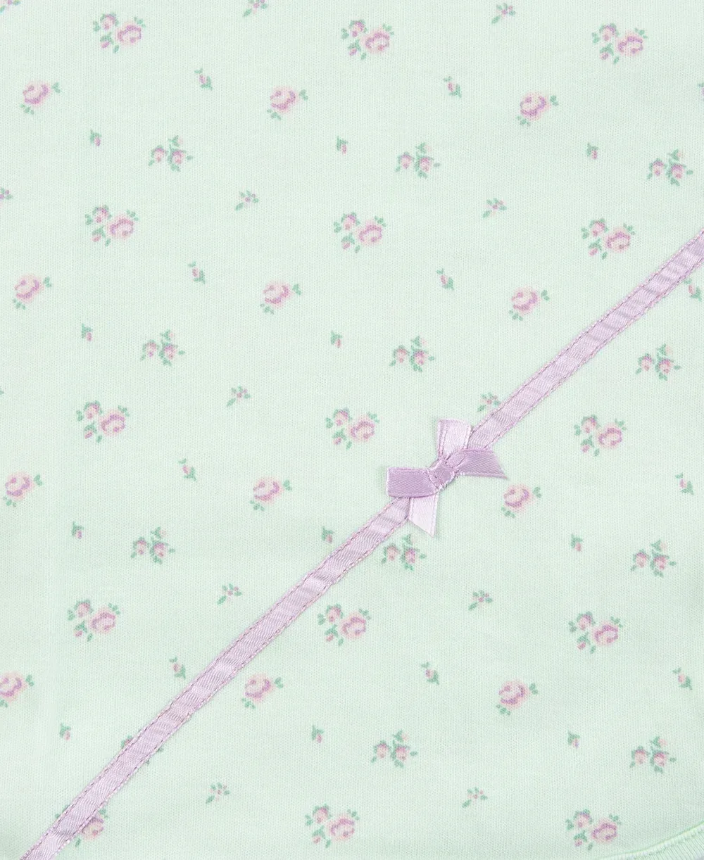 Petite Rose Receiving Blanket