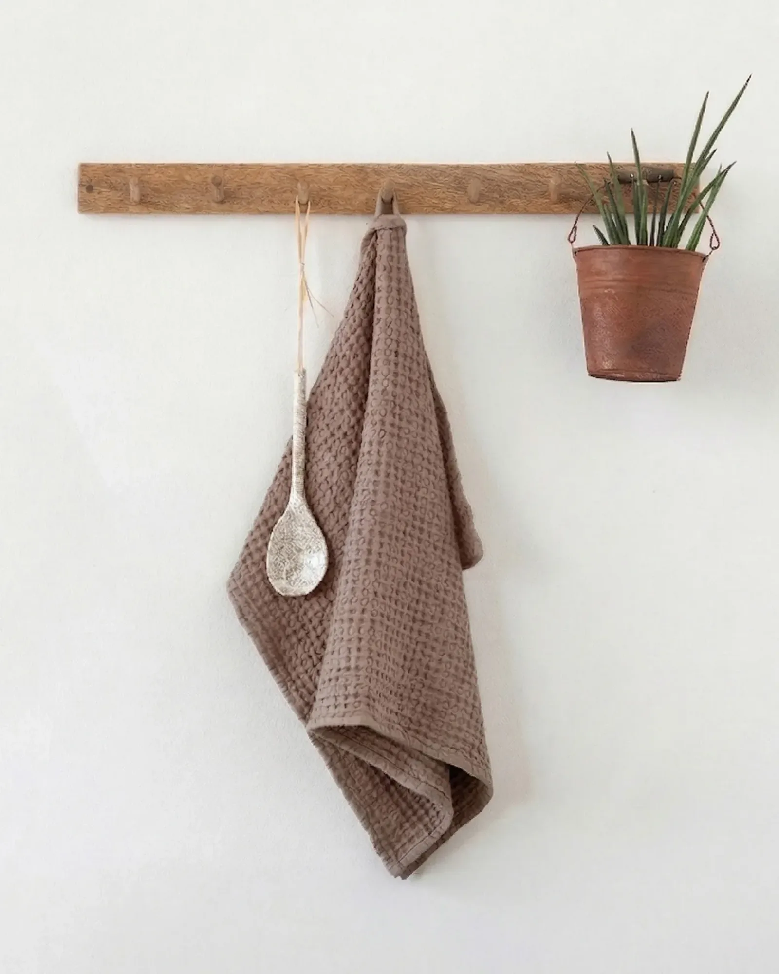 Mocha Waffle hand Towel