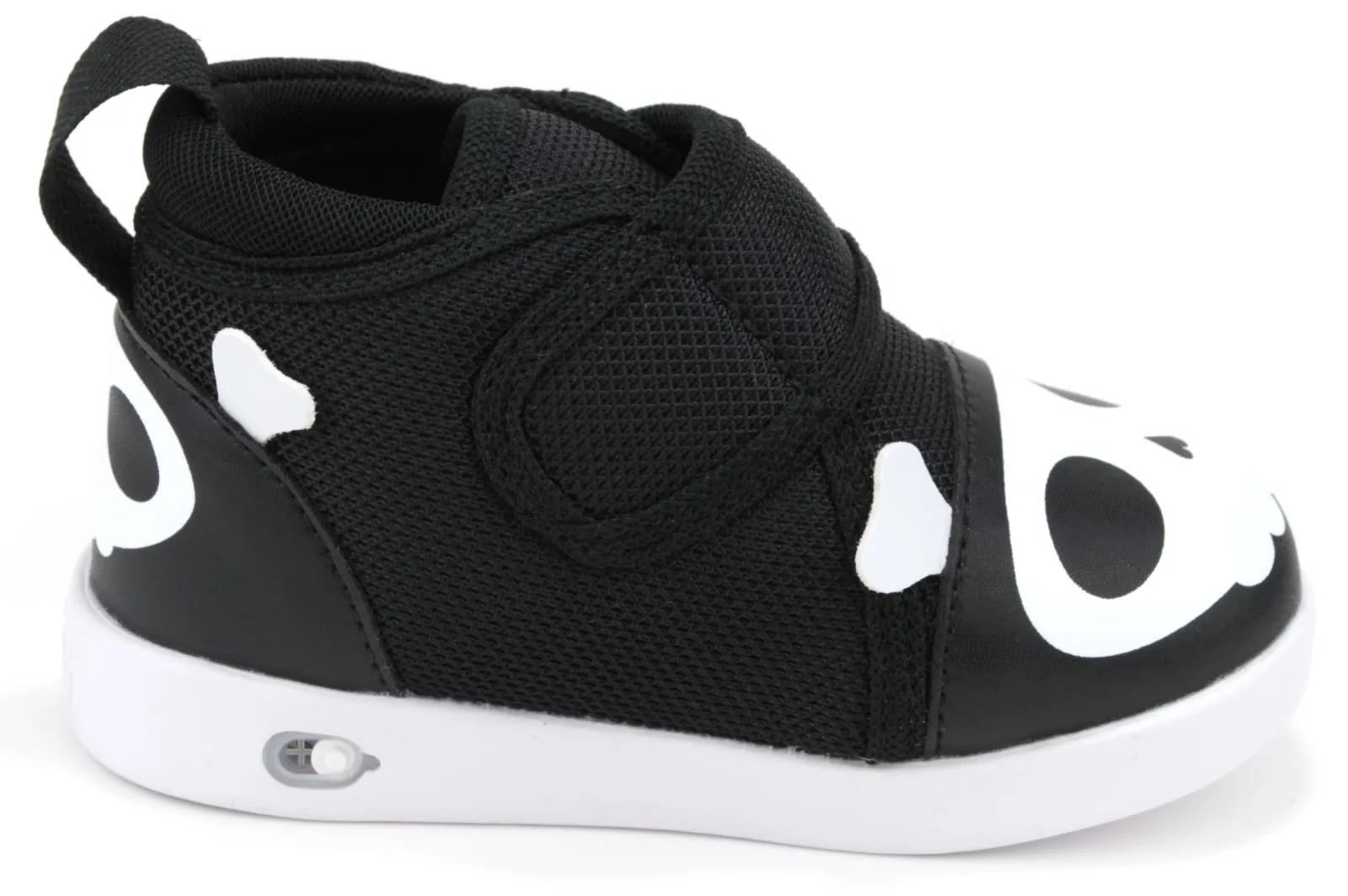 Captain Zuga Squeaky Single Shoe for Boys and Girls V2 – Black/White – (One Shoe Only)