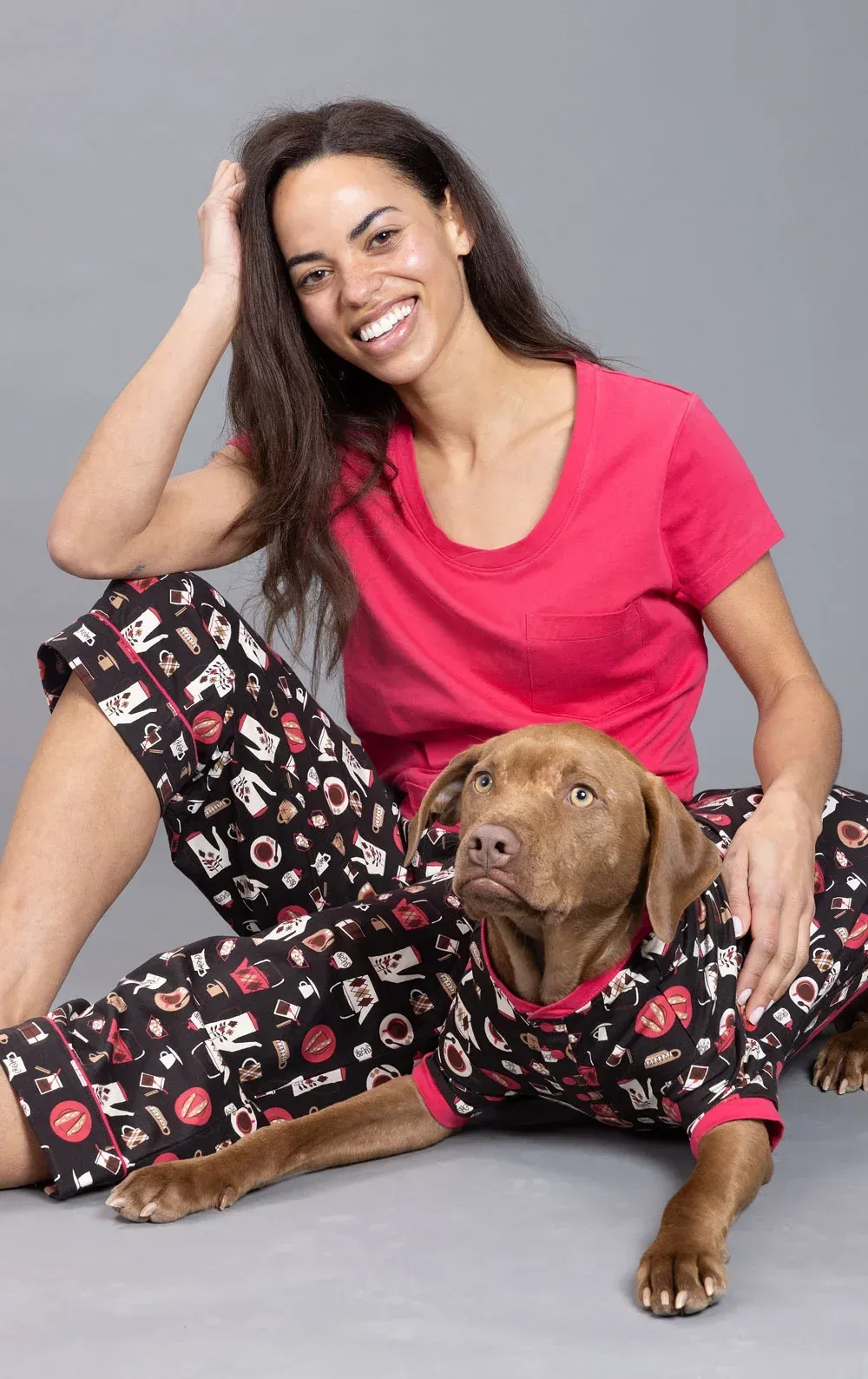 Coffee Lovers Matching Pet & Owner Pajamas