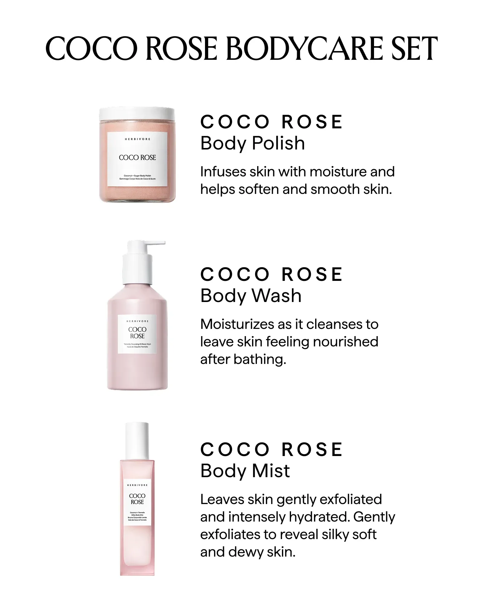 COCO ROSE Bodycare Set