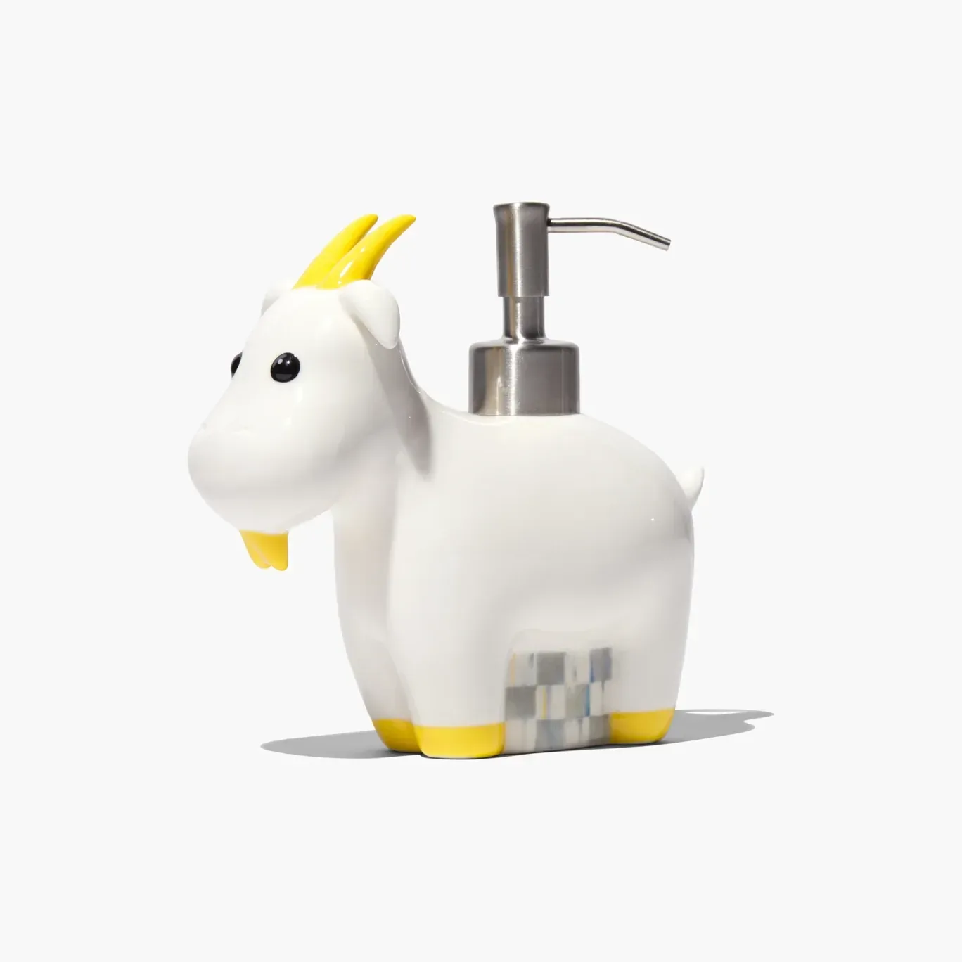 Beekman 1802 x MacKenzie-Childs Ceramic Goat Soap/Lotion Dispenser