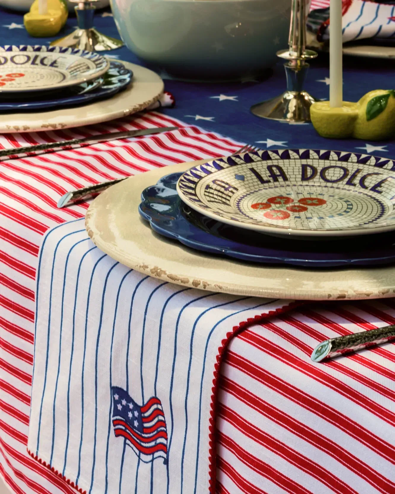Coastal Americana Tablecloth