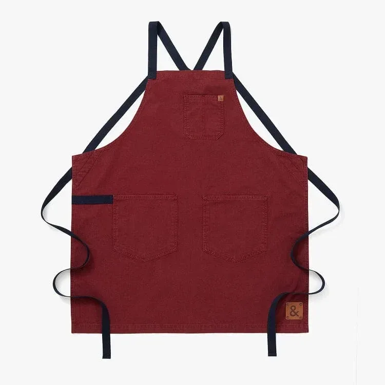 Riding Club Vintage Washed Crossback Apron