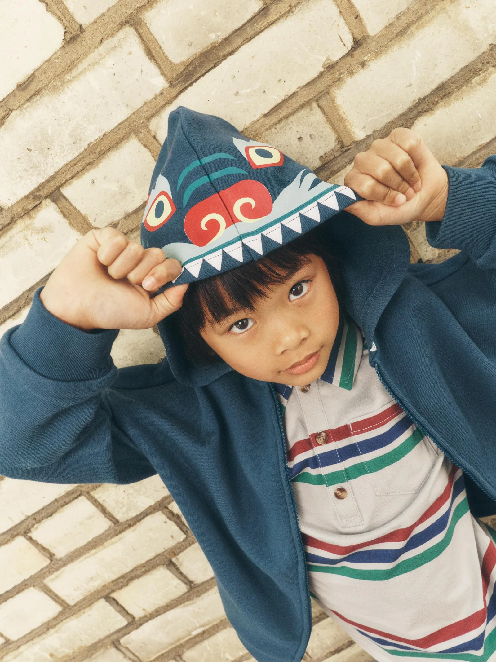 Dragon Hood Easy Fit Hoodie