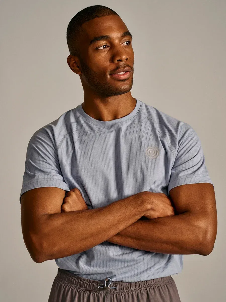 ThinkFast Mesh Graphic Shortsleeve